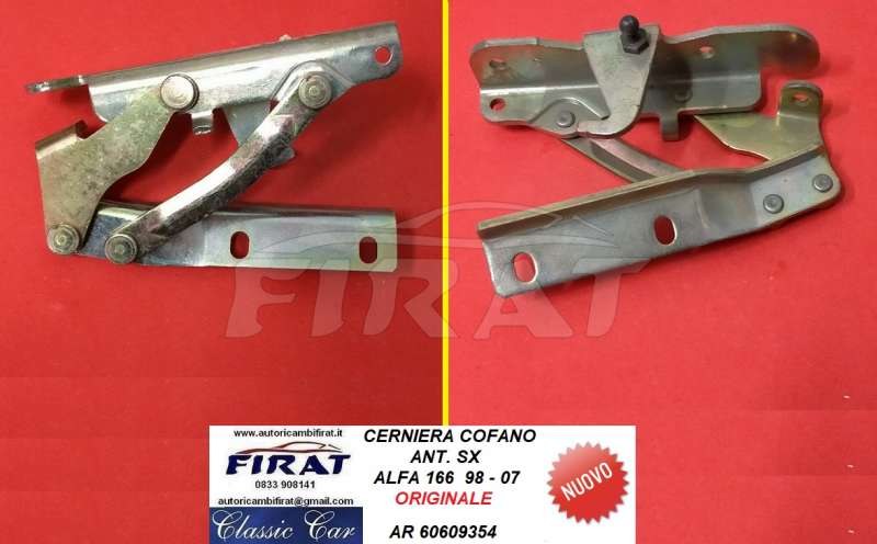 CERNIERA COFANO ALFA 166 98-07 ANT.SX (60609354)